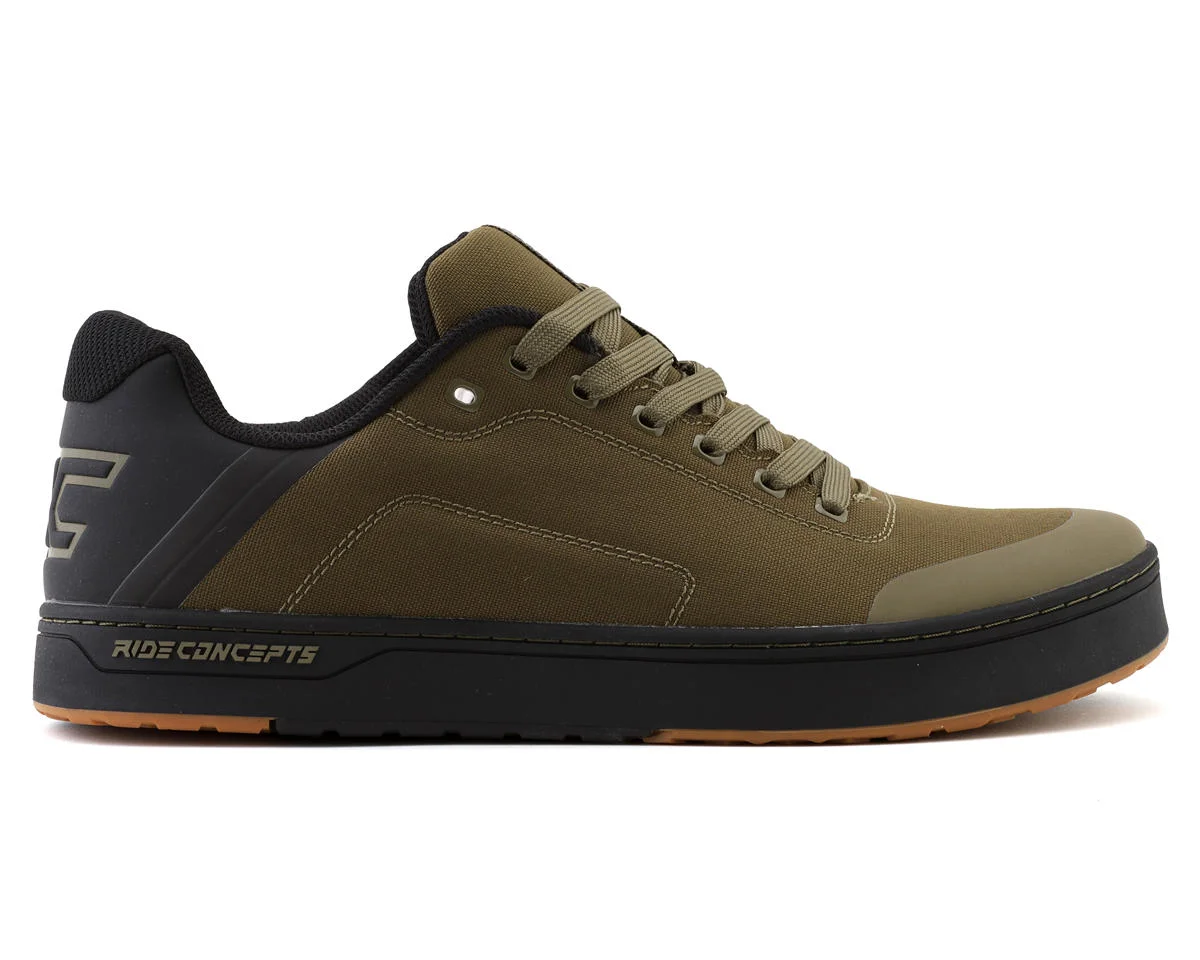 Ride Concepts Livewire Flat Pedal Shoes (Olive) (9)